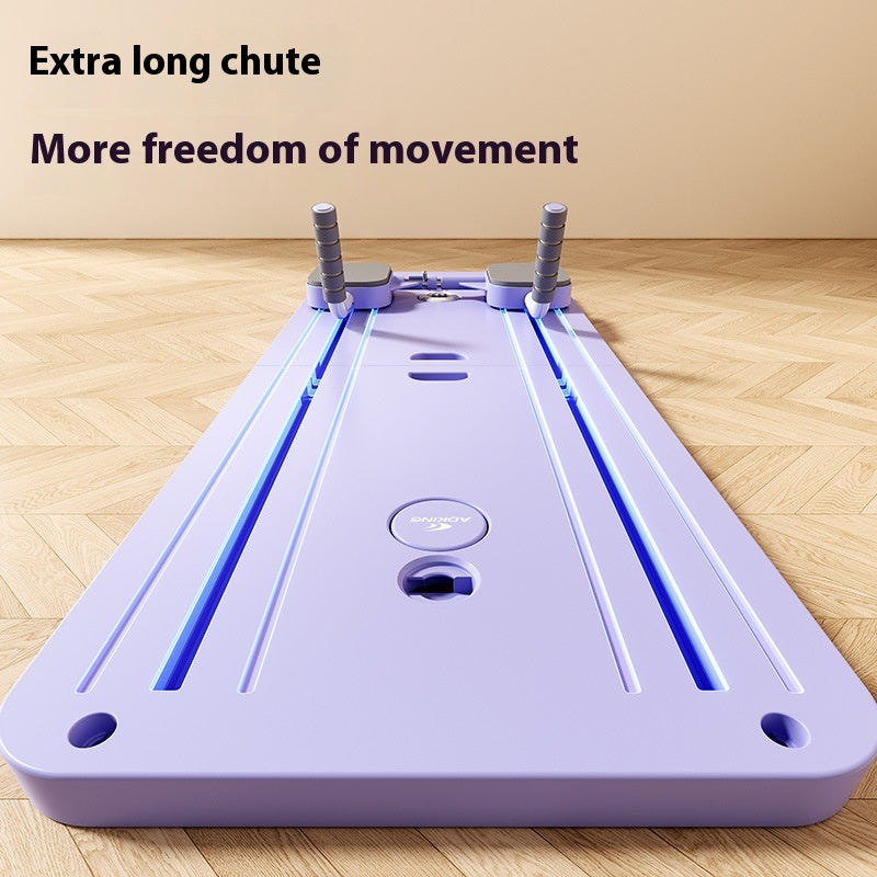 Transform Your Home Workouts with the Ultimate Multi-Functional Fitness Board & Automatic Rebound Ab Wheel for Effective Weight Loss!